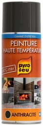 Peinture aérosol thermique anthracite PYORFEU, 400 ml