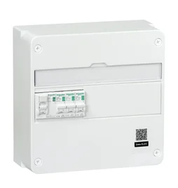 Tableau électrique équipé précâblé 1 rangée Resi9 XP, SCHNEIDER ELECTRIC