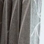 Rideau Tamisant, Tango Gris Et Blanc L.140 X H.250 Cm
