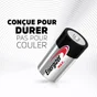 Lot de 2 piles alcaline LR14 C, ENERGIZER, 1.5 V max