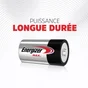 Lot de 2 piles alcaline LR14 C, ENERGIZER, 1.5 V max