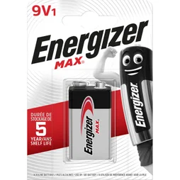 Pile alcaline, ENERGIZER, max 9 V