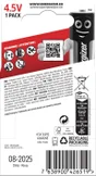 Pile Alcaline Lr12 Max, 4.5 V, Energizer