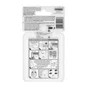 Multi-Pack Languettes De Fixation Tableaux Command - 8S + 16M, Blanc