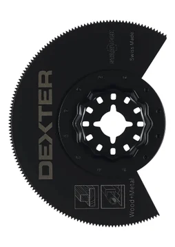 Lame Segment Dexter 85 Mm Bimétal Pour Bois / Métal