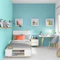 Testeur Peinture, Mur, Boiserie, Radiateur Luxens, Aqua 3, Satin, 0.05