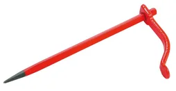 Chevillette carre en acier longueur 250mm nespoli