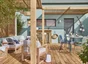 Lame de terrasse neva 2400x145x26mm bois sable classe 3