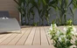 Lame de terrasse premium 3000x180x21mm composite brun fonce