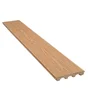Lame de terrasse premium 3000x150x21mm veinee composite brun clair