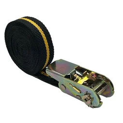 Sangle à cliquet largeur 25mm x longueur 5m noir 125kg, STANDERS