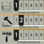 Voile de verre 35 g/m² à peindre ou à enduire 25 m
