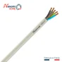 Câble Électrique 5 G 1.5 Mm² Ho5Vvf L.10 M, Blanc