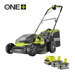 Tondeuse sur batterie RYOBI 18 V, l. 37 cm