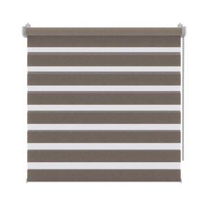 Store Enrouleur Jour / Nuit, Taupe Authentic, L.45 X H.160 Cm