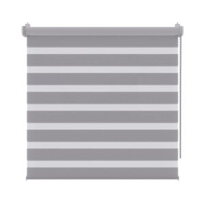 Store Enrouleur Jour / Nuit, Gris Clair Authentic, L.55 X H.160 Cm