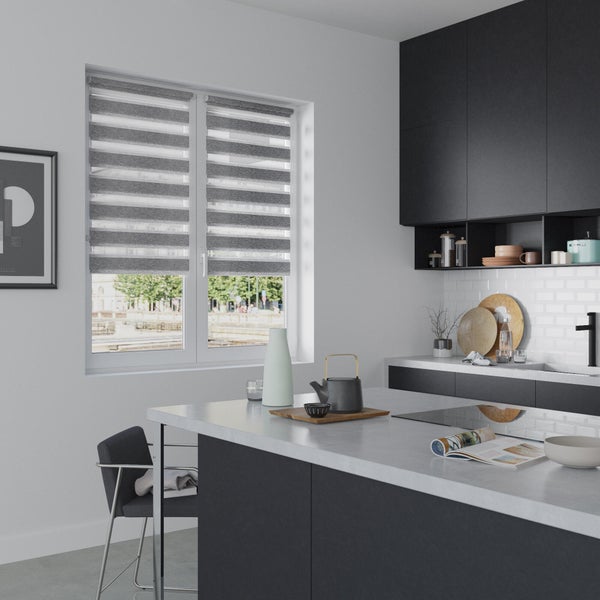 Store Enrouleur Jour / Nuit, Anthracite Authentic, L.65 X H.160 Cm