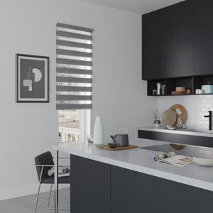 Store Enrouleur Jour / Nuit, Anthracite Authentic, L.70 X H.190 Cm