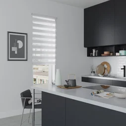 Store Enrouleur Jour / Nuit, Blanc Authentic, L.80 X H.190 Cm