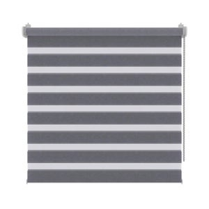 Store Enrouleur Jour / Nuit, Anthracite Authentic, L.80 X H.190 Cm
