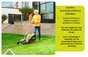 Tondeuse + coupe bordure RYOBI One+, 2x18V, l.37cm, 2 batteries 5Ah