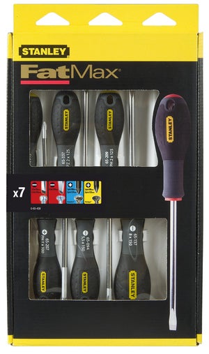 Jeu De 7 Tournevis Isolés Stanley Fatmax 0-65-438