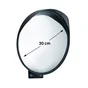 Miroir De Sortie Diamètre 30Cm Standers, Noir