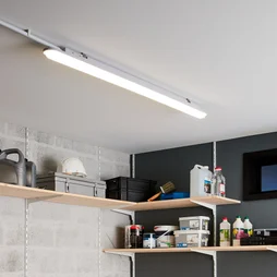 Réglette Volga, Led Intégrée 2 X 24 W L.144 Cm Blanc Froid Inspire
