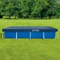 Bâche de protection rectangulaire INTEX pour piscine tubulaire L.4,50 x l.2,20m