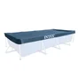 Bâche de protection rectangulaire INTEX pour piscine tubulaire L.4,50 x l.2,20m