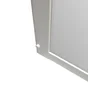 Paroi latérale verre sérigraphié, L. 80 cm, Ep. 4 mm blanc ESSENTIAL