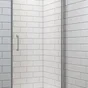 Porte De Douche Pivotante Transparente, Chromé 87.5 Cm, Remix
