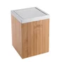 Poubelle de salle de bains 5 l bambou SENSEA Bamboo
