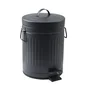 Poubelle de salle de bains 5 l noir SENSEA Street