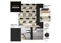 Papier Peint Vinyle Sur Intissé Motif Direction Bois Noir