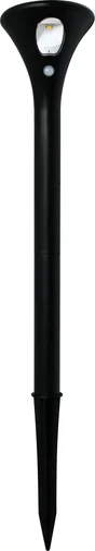 Balise Solaire À Détection Eclipse 75 Lumens Noir Watt & Home