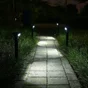 Balise Solaire À Détection Eclipse 75 Lumens Noir Watt & Home