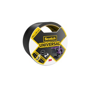 Adhésif De Réparation Scotch Universal, Une Face L.10 M X L.48 Mm Noir