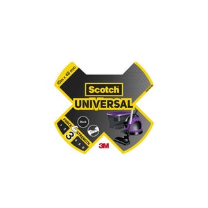 Adhésif De Réparation Scotch Universal, Une Face L.10 M X L.48 Mm Noir