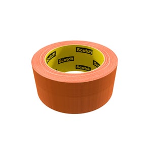 Adhésif de réparation high visibility une face, SCOTCH, L.25 m x l.48 mm orange