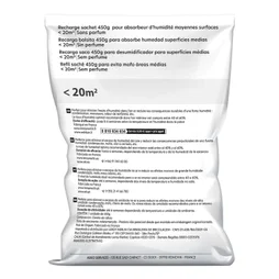 Recharge sac pour absorbeur d'humidité 20 m² 450g