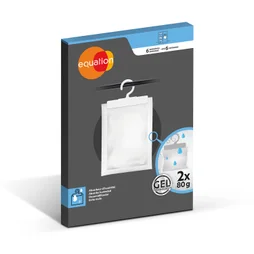 Absorbeur d'humidité avec une recharge EQUATION À suspendre, 6 m²