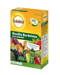 Bouillie bordelaise SOLABIOL, pour arbres fruitiers et légumes, 400G