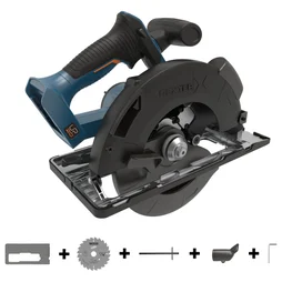 Scie circulaire sans fil DEXTER UP20 BRUSHLESS, sans batterie