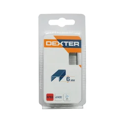 Lot De 2400 Agrafes Pour Agrafeuse De Compresseur Dexter N°53, 6 Mm