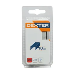 Lot de 1200 agrafes pour agrafeuse de compresseur, DEXTER N°53, 10 mm