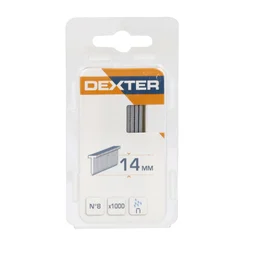 Lot De 1000 Pointes De Finition Dexter N°8 14 Mm