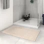 Tapis de bain L. 50 x L. 80 cm gris, TERRY SENSEA