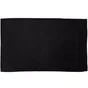 Tapis de bain L. 50 x L. 80 cm noir, TERRY SENSEA