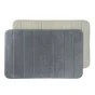 Tapis de bain, SENSEA COCOON, l. 50 x L. 80 cm, gris